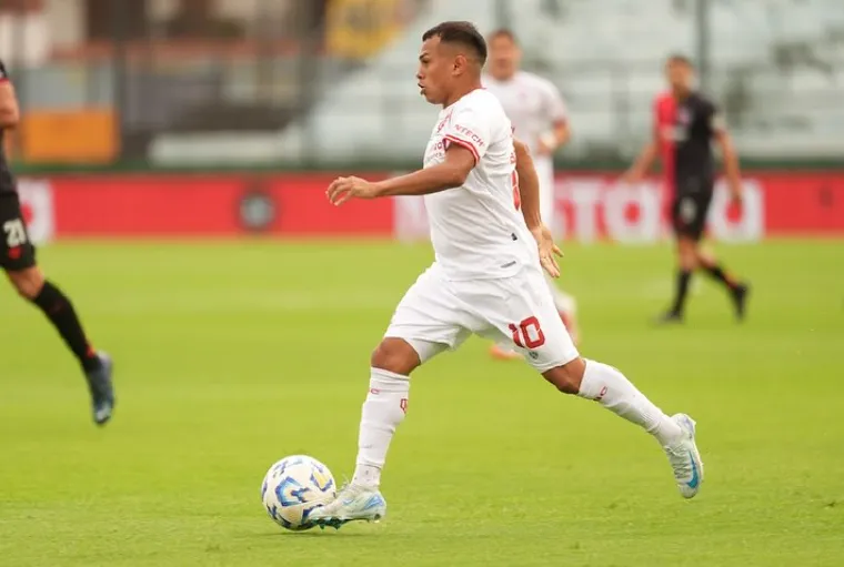 Nahuel Barrios es el jugador que mira la U si se va Lucas Assadi. Foto: Instagram.