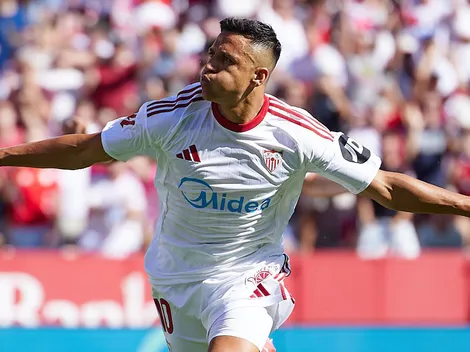 ¿Titular? El golazo de Alexis en el entrenamiento del Sevilla