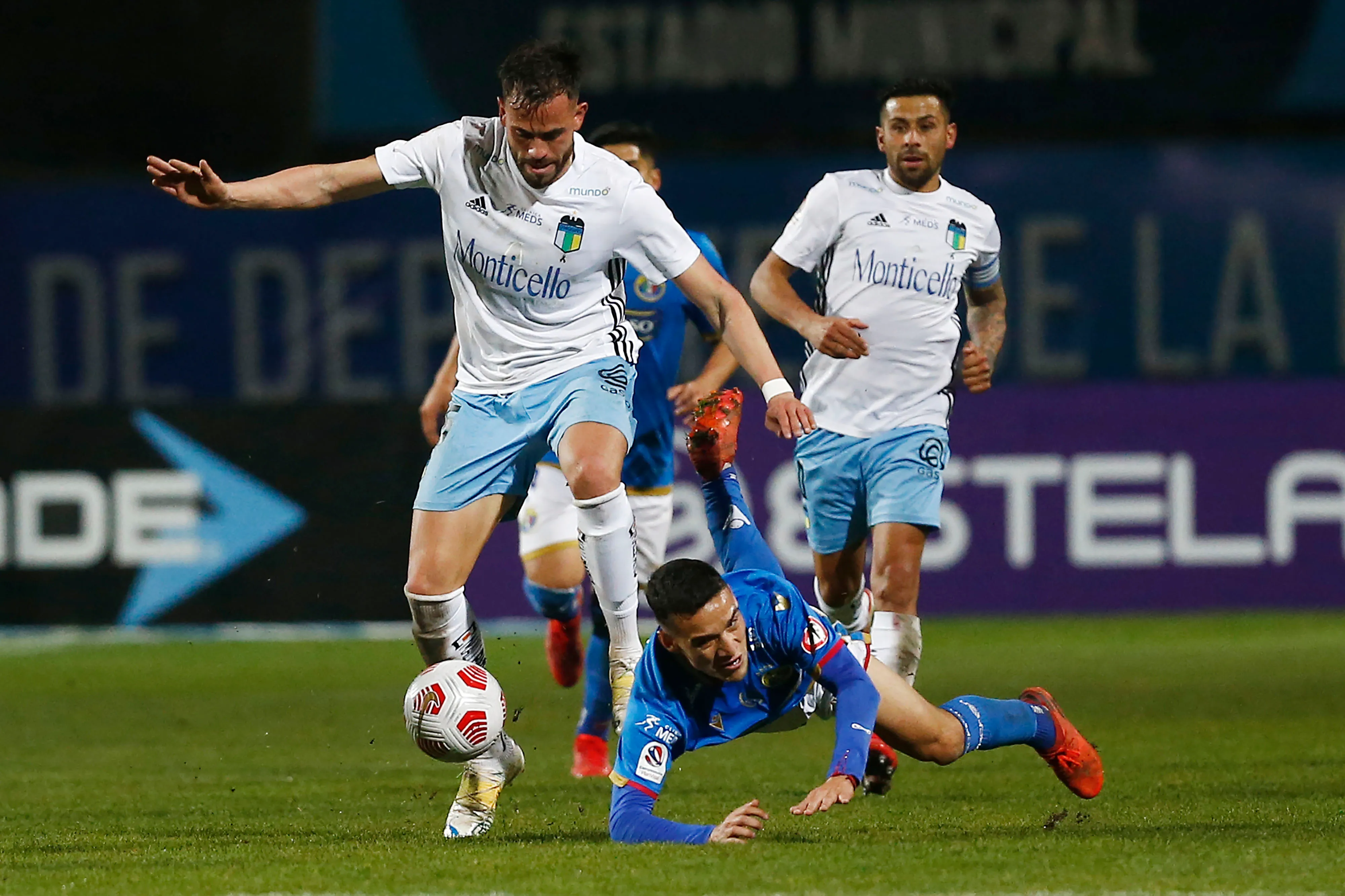 Matías Fracchia jugando en O’Higgins. Foto: Marcelo Hernandez/Photosport