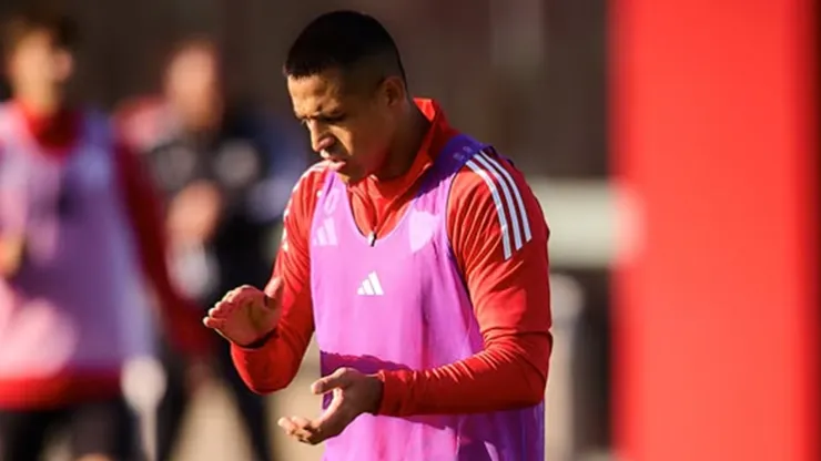 Alexis Sánchez tuvo una chance de titular y al parecer tendrá varias más.