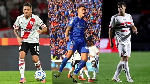 River Plate, U. de Chile y Sao Paulo estarán en la Copa Sudamericana 2026.