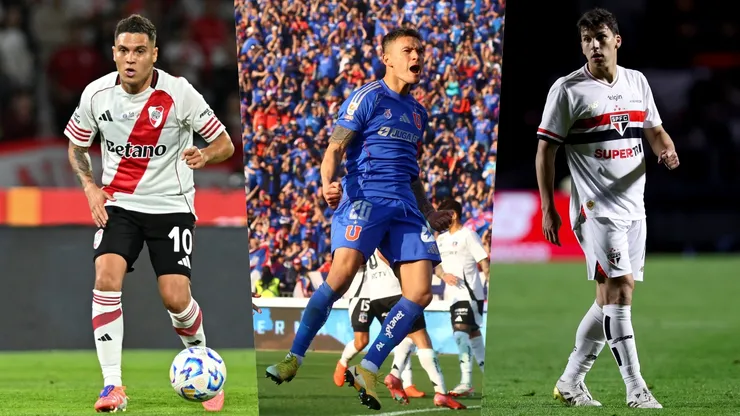 River Plate, U. de Chile y Sao Paulo estarán en la Copa Sudamericana 2026.