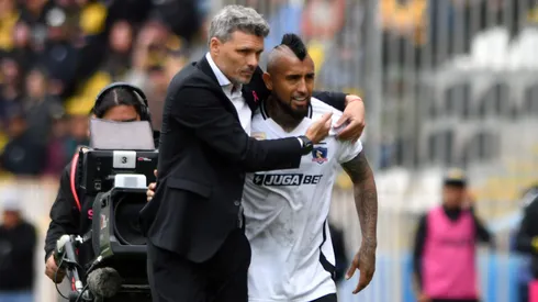 Quedó claro que el Tano Ortiz no es santo de la devoción para Arturo Vidal.