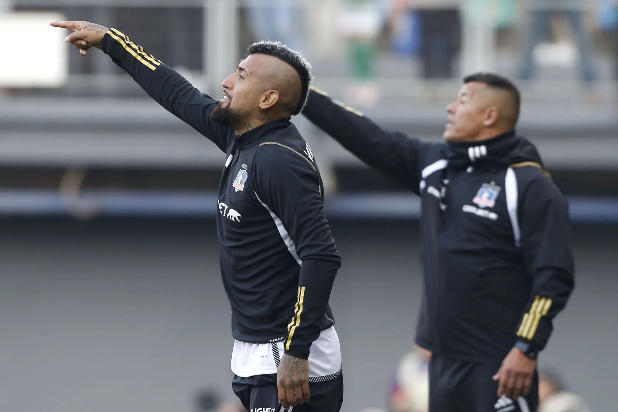 Vidal fue uno de los socios de Almirón en Colo Colo. ¿Se lo  lleva a Rosario Central?