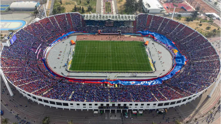 El Estadio Nacional luce muy distinto a lo normal.
