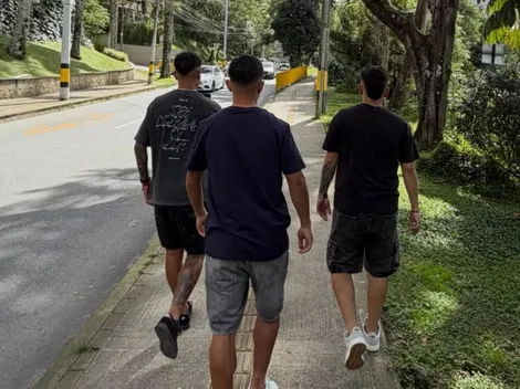 Tres canteranos de Colo Colo andan de vacaciones en Medellín