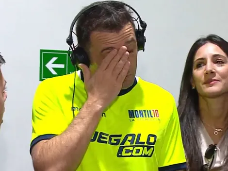 Video: Montillo rompe en llanto en su despedida al fútbol