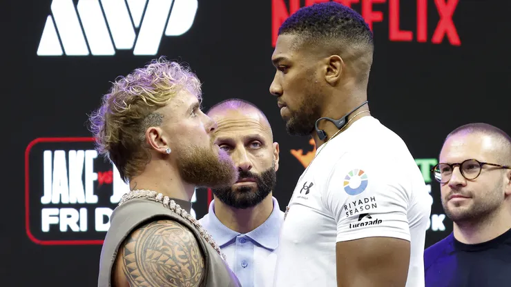 Jake Paul y Anthony Joshua se medirán este viernes en el Kaseya Center de Miami, Florida.