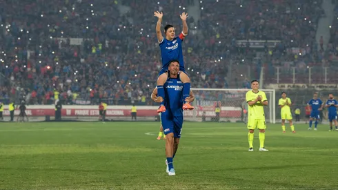 Juan Manuel Olivera estuvo en la despedida de Montillo.