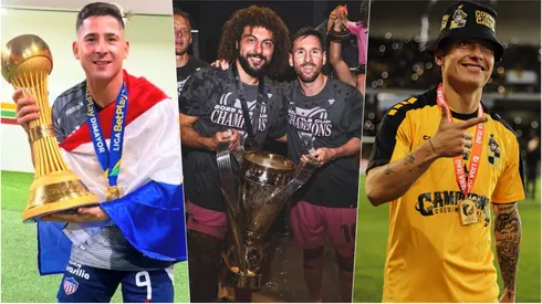 Guillermo Paiva, Maxi Falcón y Cristián Zavala fueron campeones tras salir de Colo Colo