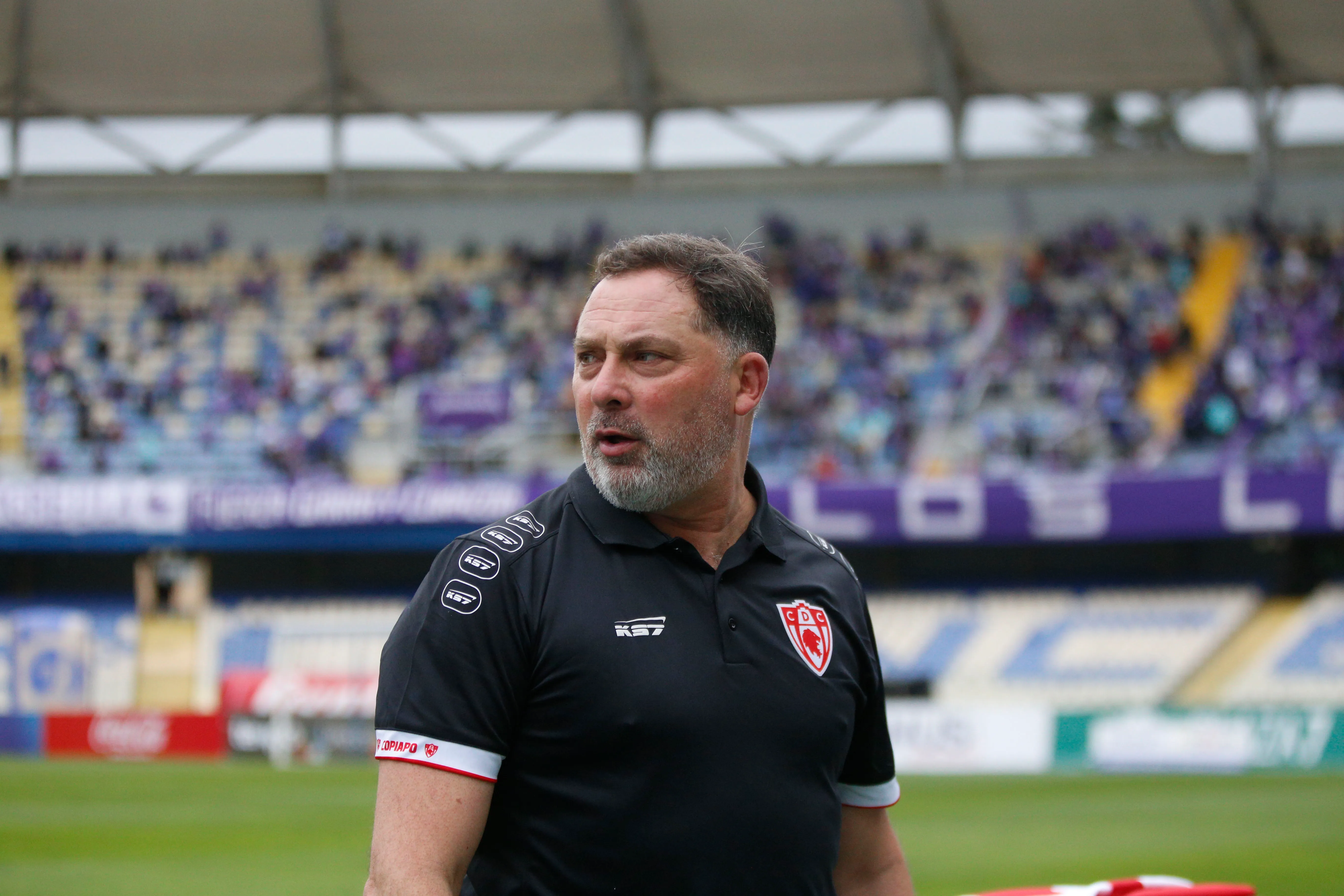 Hernán Caputto dirigió a Deportes Copiapó durante casi un año y medio. (Marco Vázquez/Photosport).
