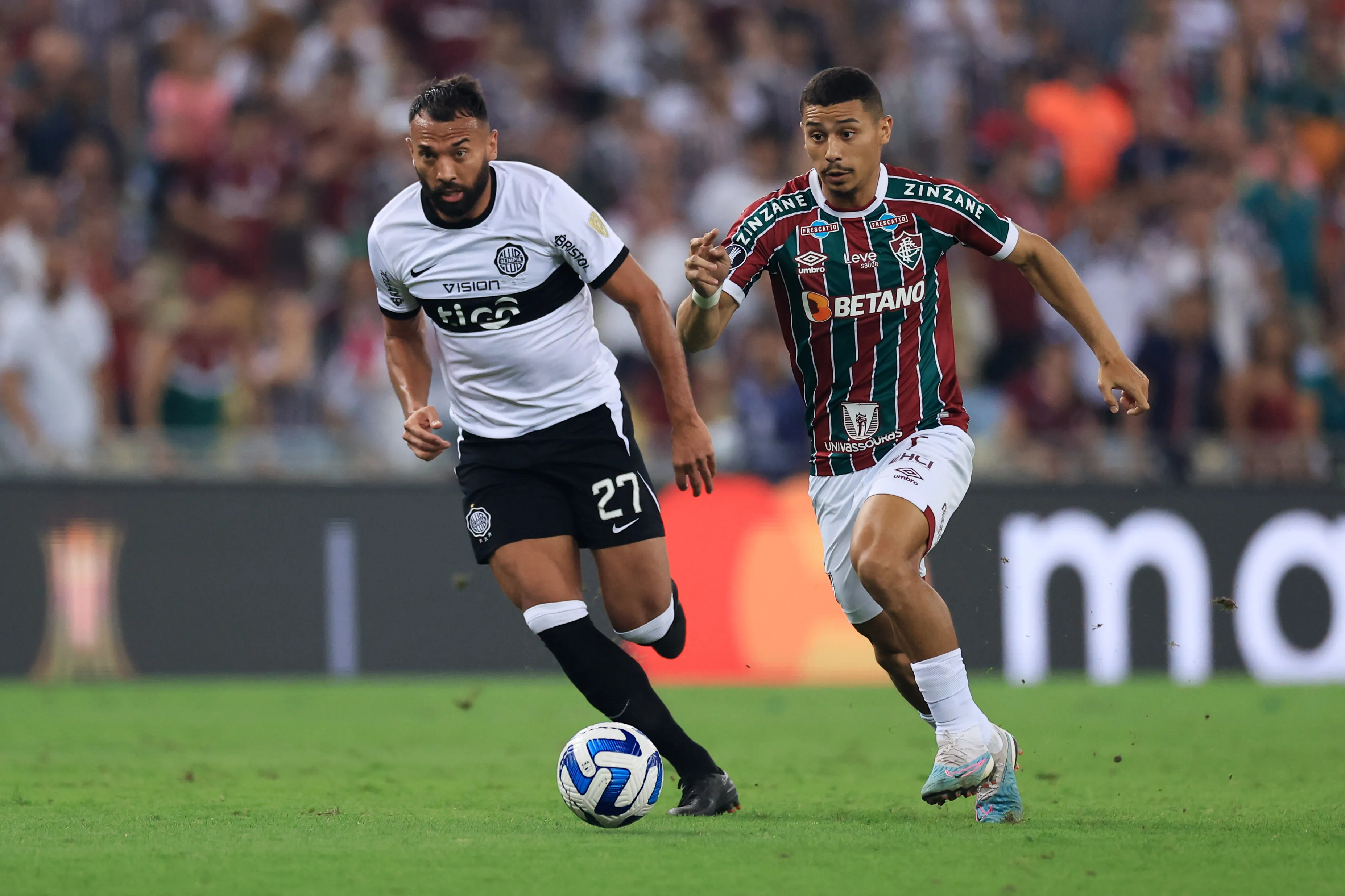 El jugador paraguayo jugó en Olimpia durante el 2023. (Photo by Buda Mendes/Getty Images)