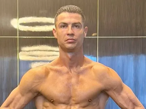 Cristiano sorprende al mostrar su venoso cuerpo "after sauna"