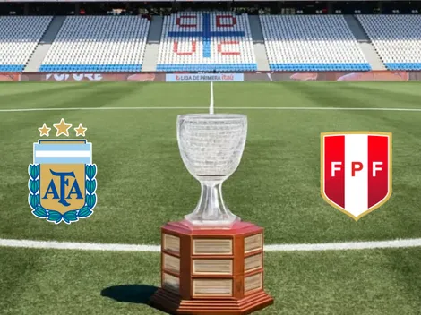 Argentina vs. Perú: Horario y dónde ver la Copa UC Sub 17