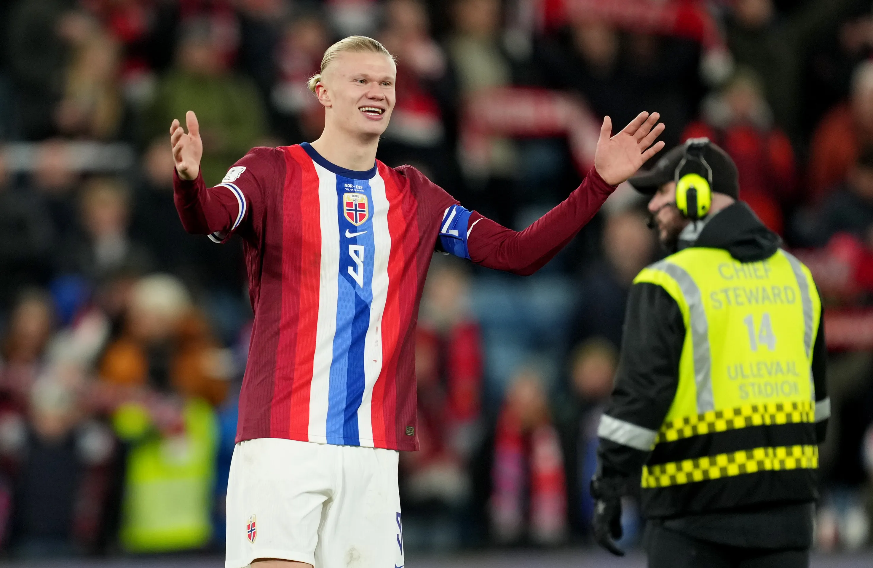 La Roja se medirá ante Erling Haaland. (Photo by Marius Nordnes / Nordnes Foto/Getty Images)