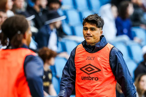 Damián Pizarro ha jugado poco y nada en este 2025 con el Le Havre. ¿Será buena la decisión de volver a Colo Colo? | Foto: Getty. 