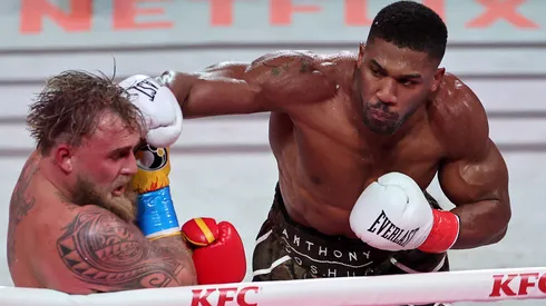 Anthony Joshua hizo justicia con sus manos ante Jake Paul