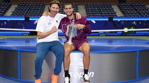 Carlos Alcaraz despidió a su entrenador Juan Carlos Ferrero.