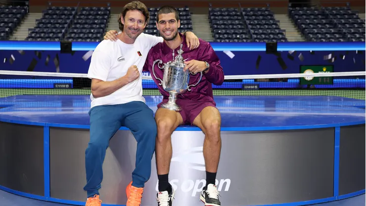 Carlos Alcaraz despidió a su entrenador Juan Carlos Ferrero.