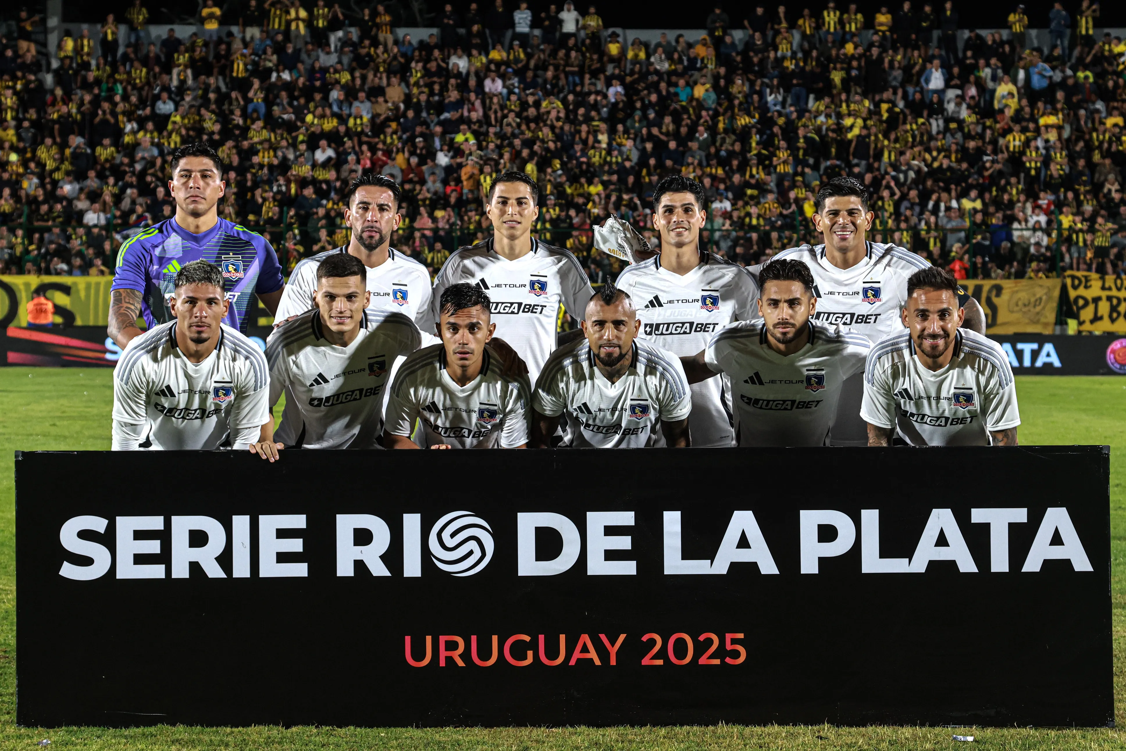 Colo Colo jugará por tercer año seguido en la Serie Río de La Plata tras hacerlo en 2024 y 2025. | Foto: Photosport.