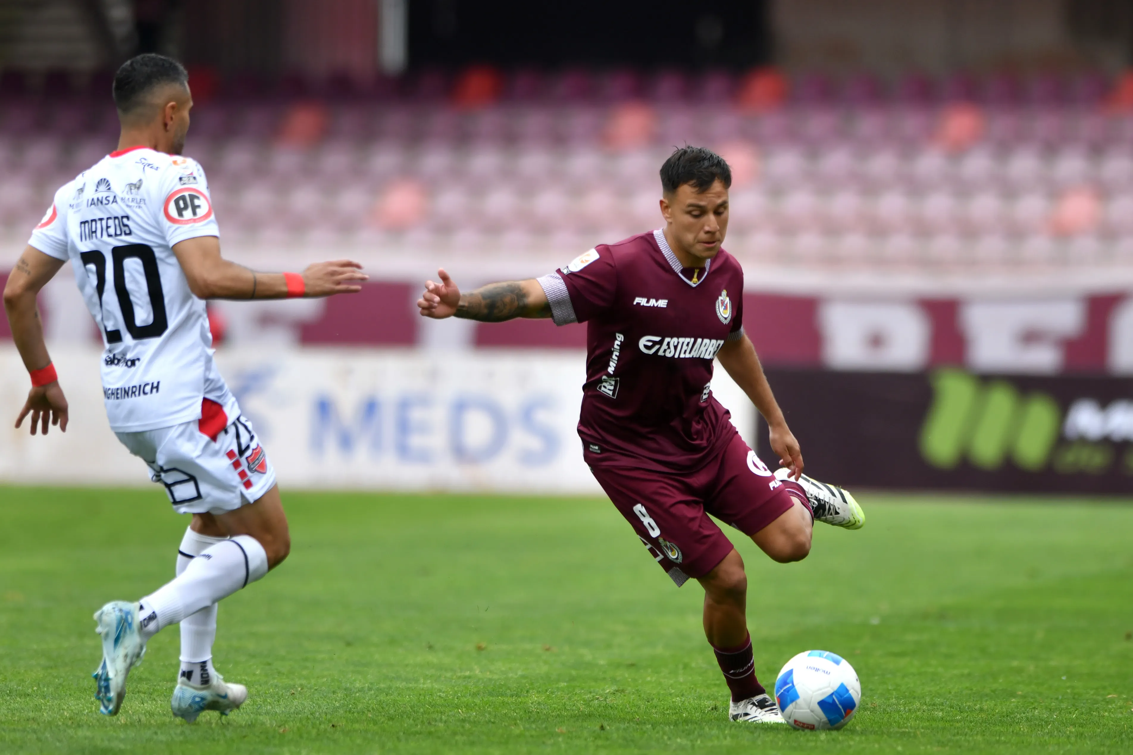 El jugador despertó el interés de Unión Española y Ñublense.  Alejandro Pizarro Ubilla/Photosport