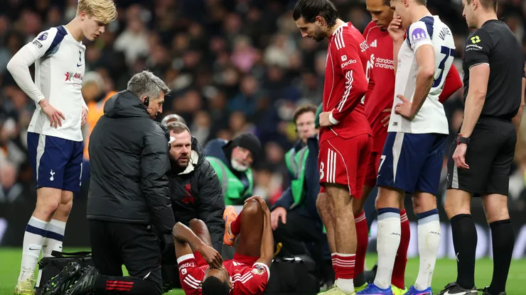 Alexander Isak se lesionó tras marcar con Liverpool.