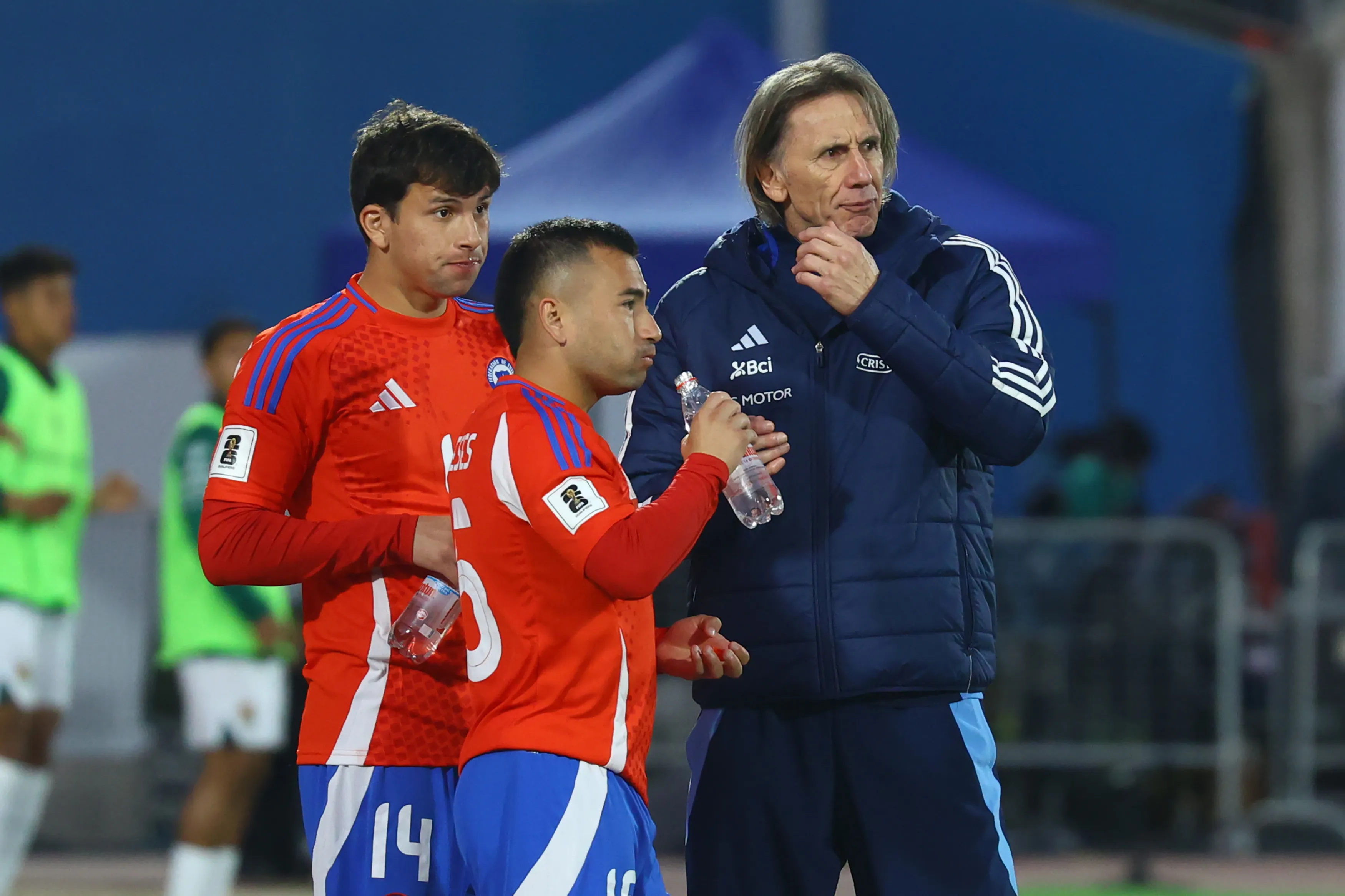 Jean Meneses fue un jugador habitual de La Roja en los últimos años, aquí durante el proceso de Ricardo Gareca. (Foto: Marcelo Hernandez/Getty Images)
