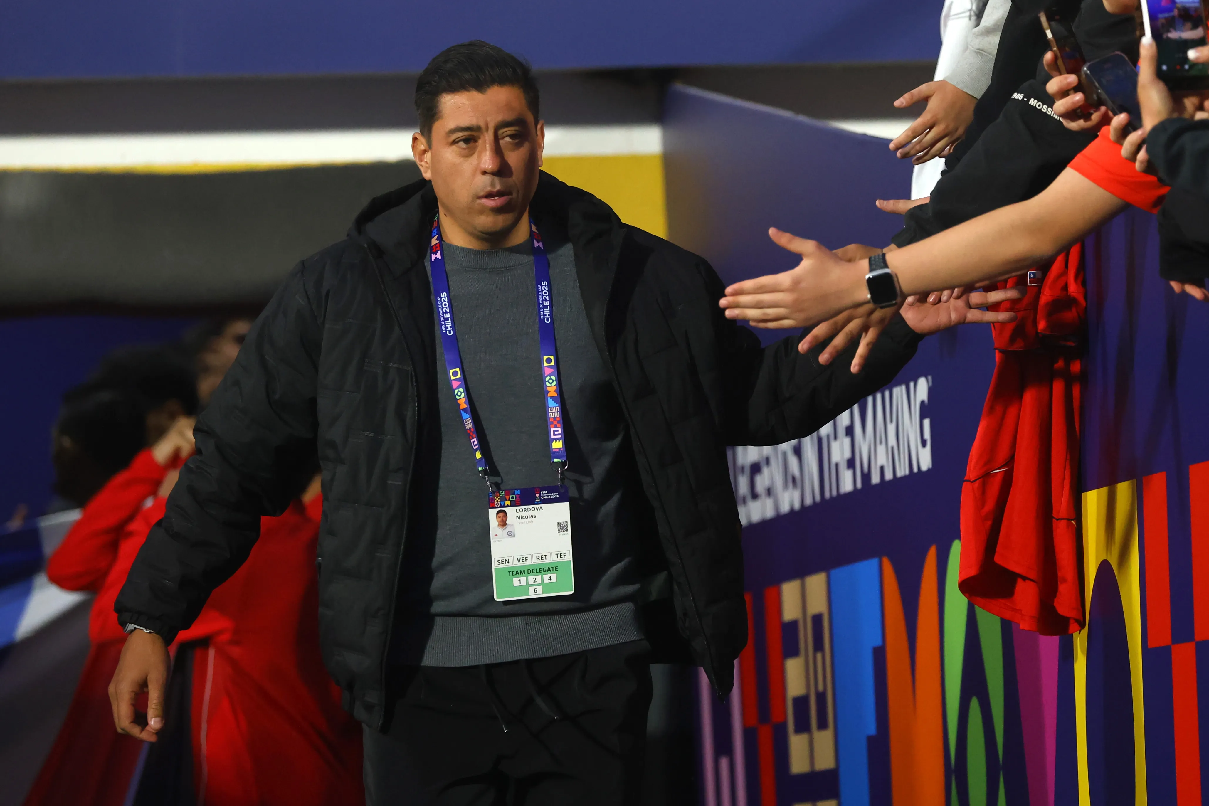 Nicolás Córdova combina sus funciones en la selección adulta y las menores. Imagen: Photosport