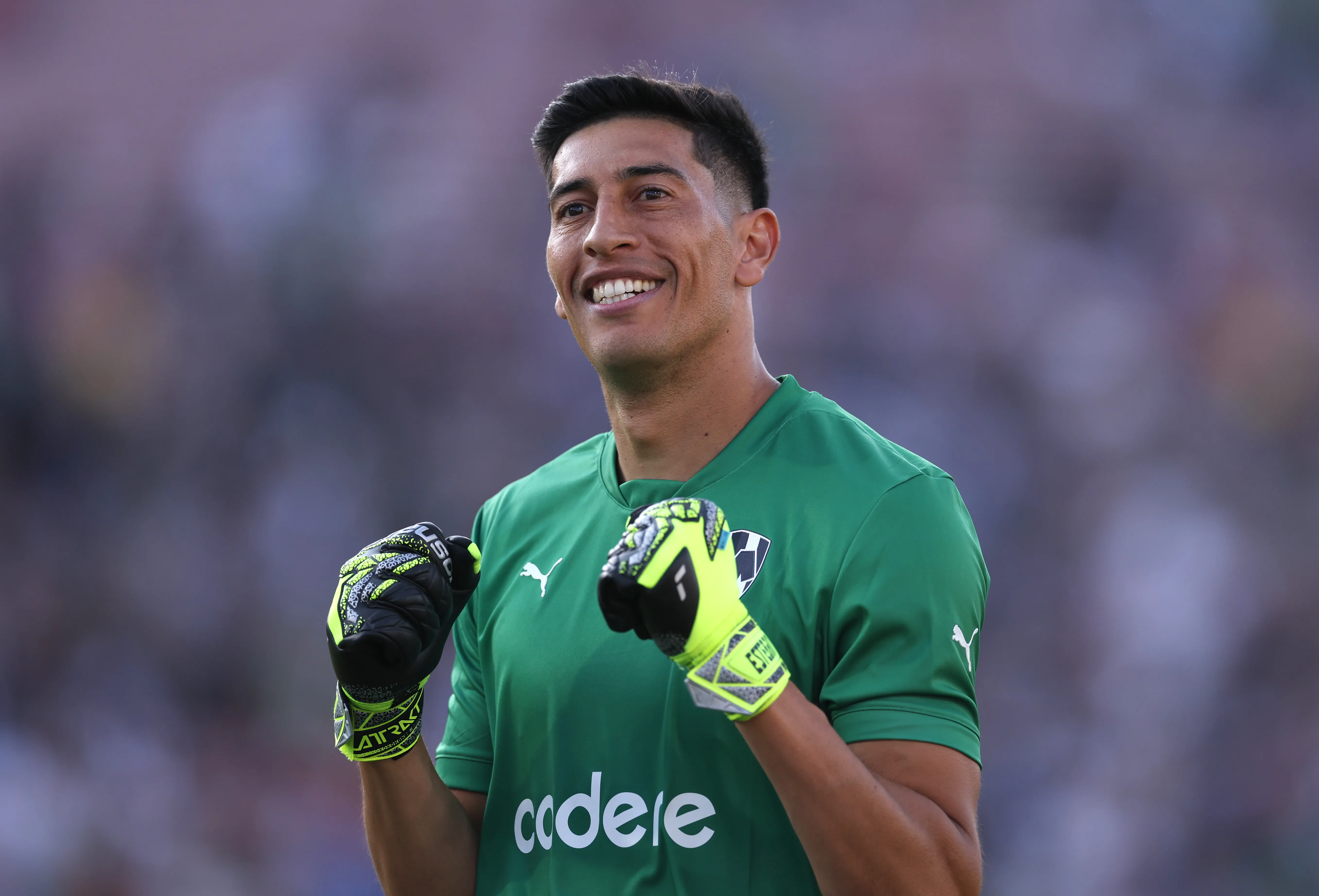 Esteban Andrada jugando por Monterrey. (Photo by Stu Forster/Getty Images)