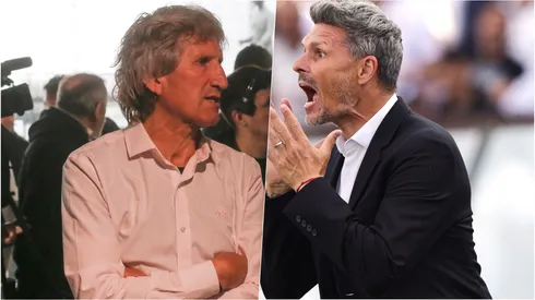 Daniel Morón y Fernando Ortiz no están de acuerdo por el futuro del arco de Colo Colo.