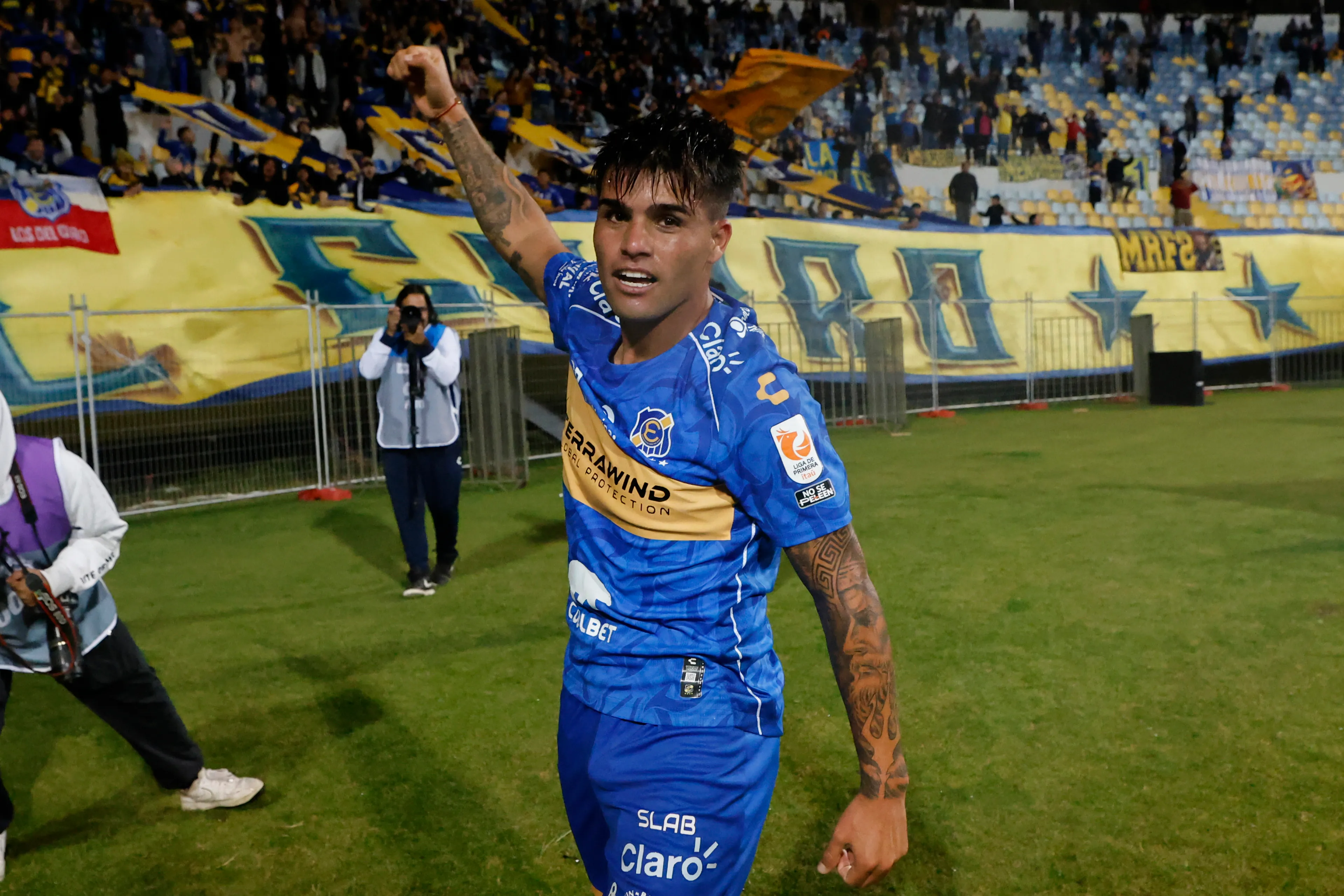 Alan Medina tuvo un año de mucha continuidad en Everton. (Sebastian Cisternas/Photosport).