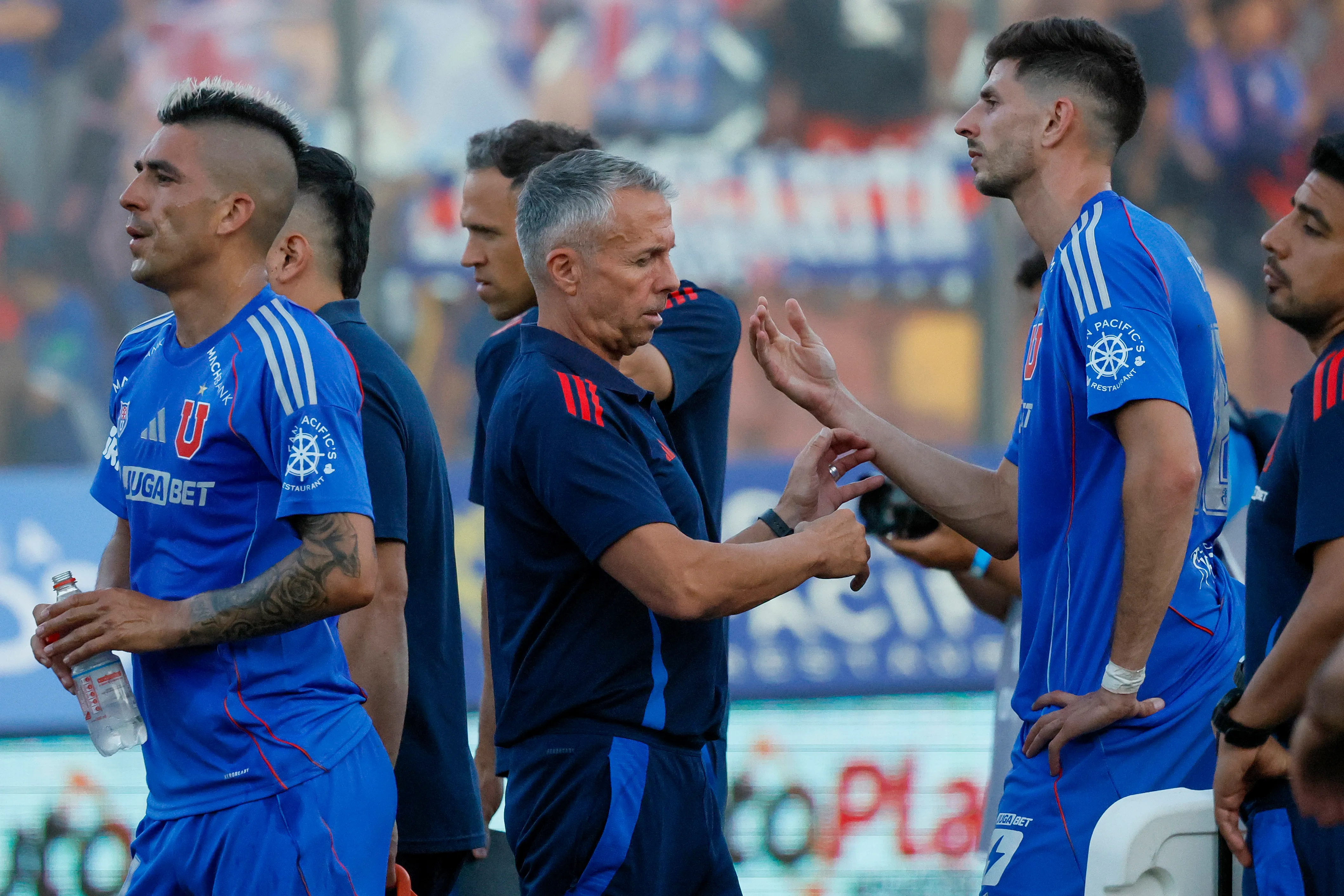 Gustavo Álvarez se marchará de la U con un pago en cuotas. Foto: Andrés Pina/Photosport