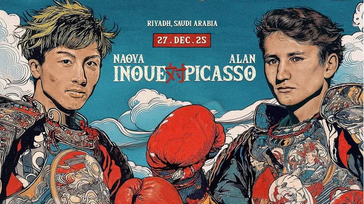 Naoya Inoue animará su primera contienda en Arabia Saudita este sábado 27 de diciembre.
