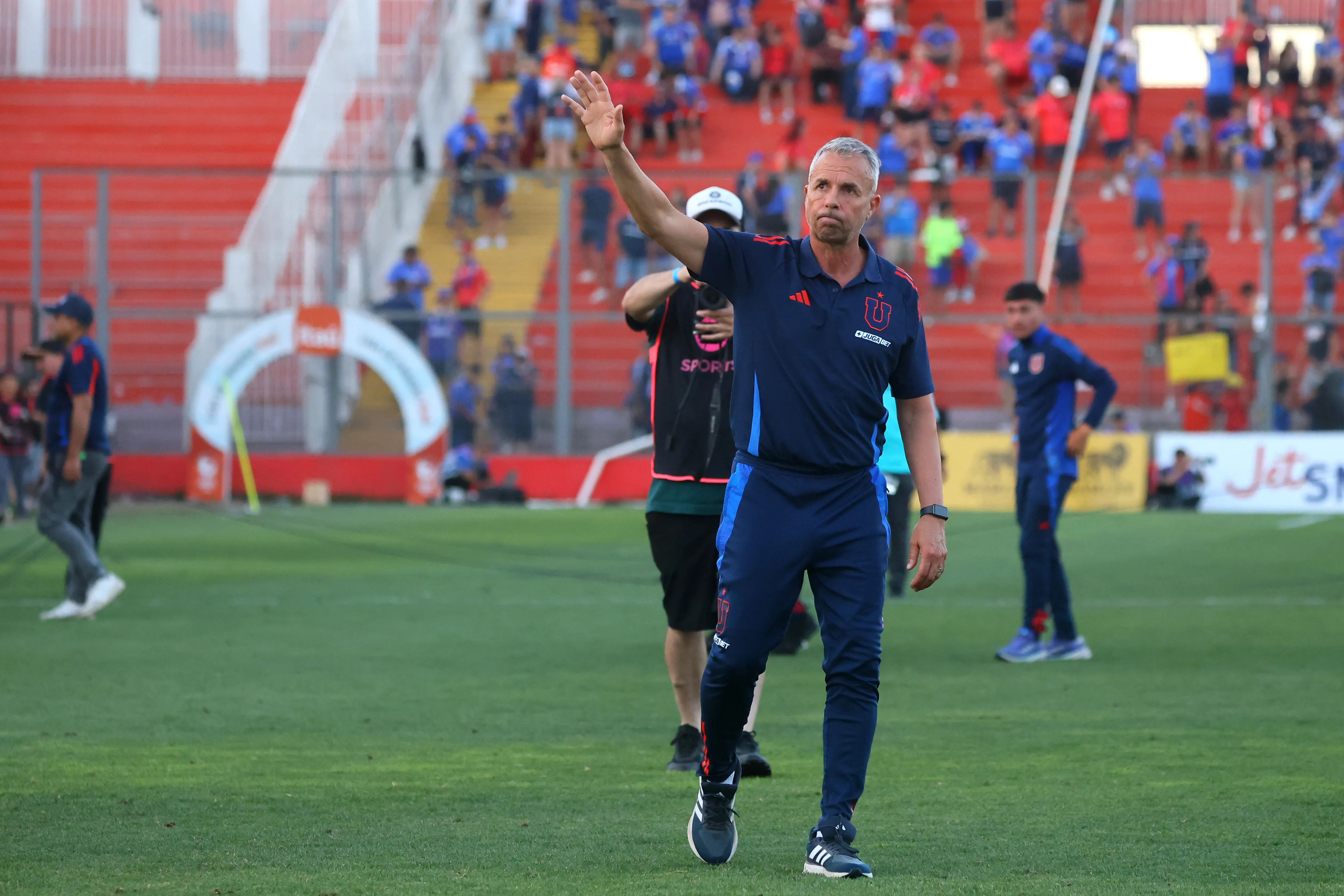Gustavo Álvarez estuvo dos temporadas en Universidad de Chile. Foto: Jonnathan Oyarzun/Photosport