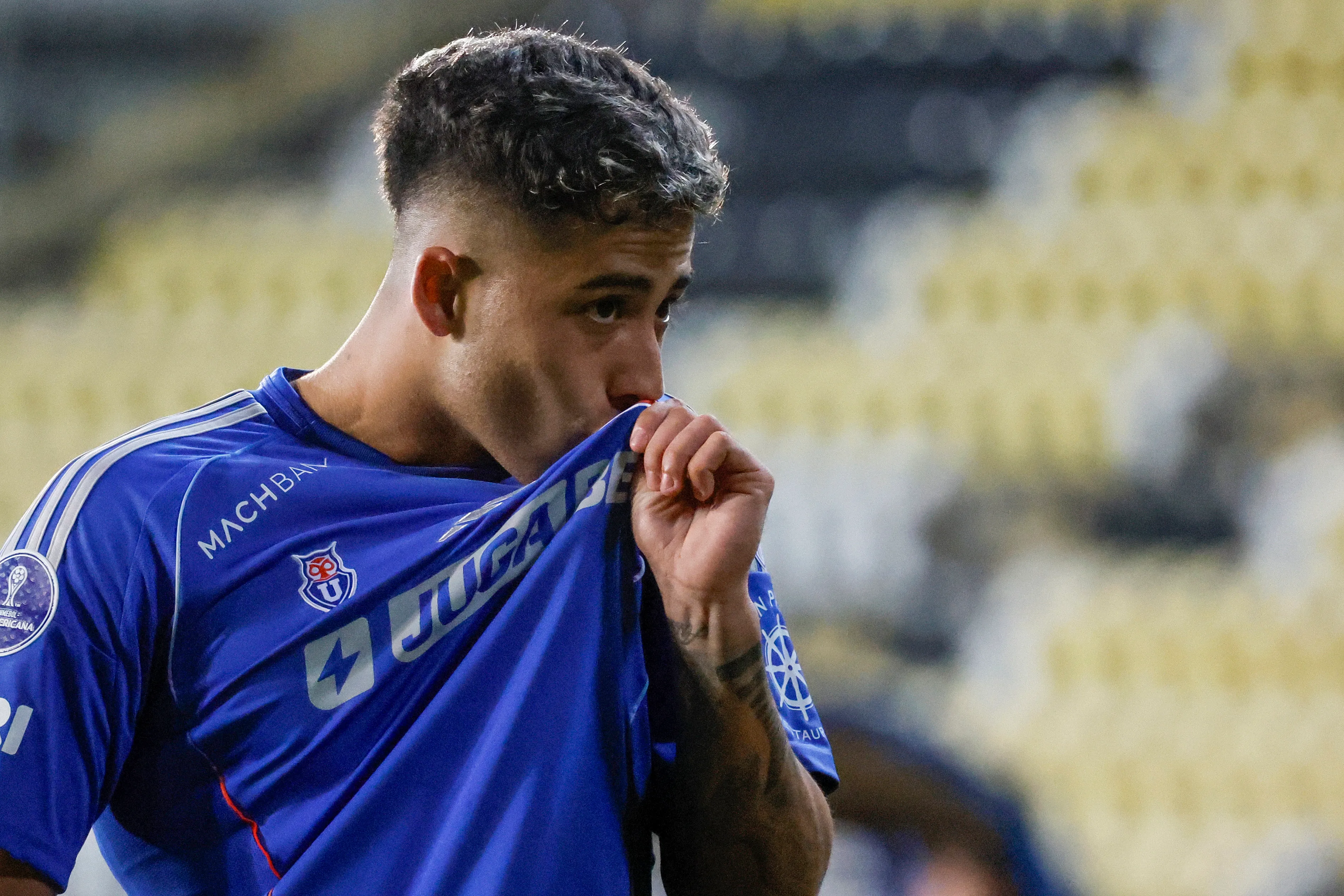 Lucas Assadi anotó 5 goles en la Copa Sudamericana 2025. Imagen: Photosport