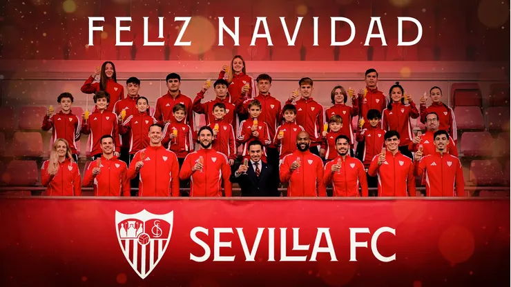 Suazo y el mensaje navideño del Sevilla.