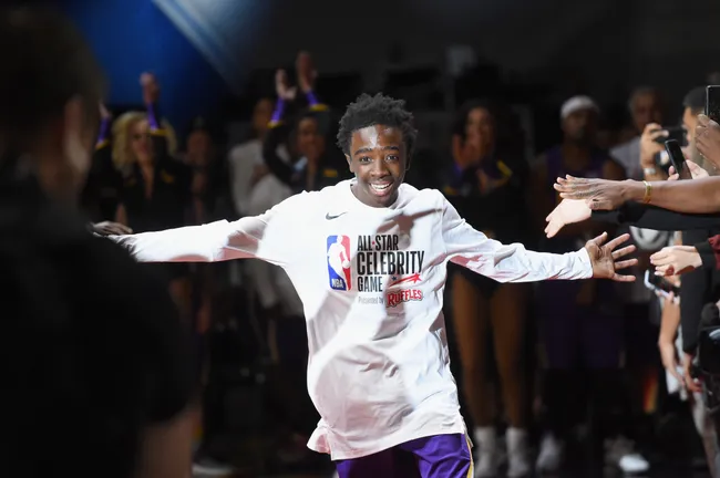 Caleb McLaughlin fue parte del All Star Celebrity Game. (Photo by Jayne Kamin-Oncea/Getty Images)