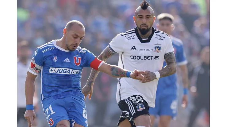 Futbol, Universidad de Chile vs Colo Colo. Fecha 19, Campeonato Nacional 2024.