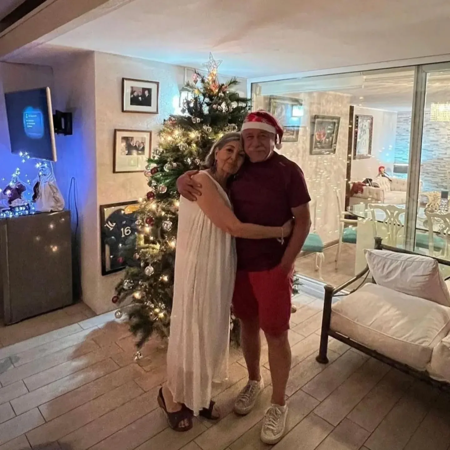 Carlos Caszely honra a su esposa en vispera de Navidad – @carloscaszely vía Instagram