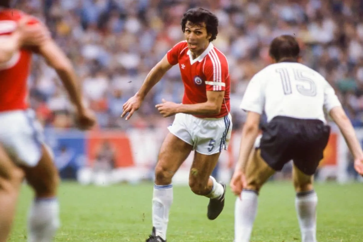 Elías Figueroa durante el Mundial de 1974
