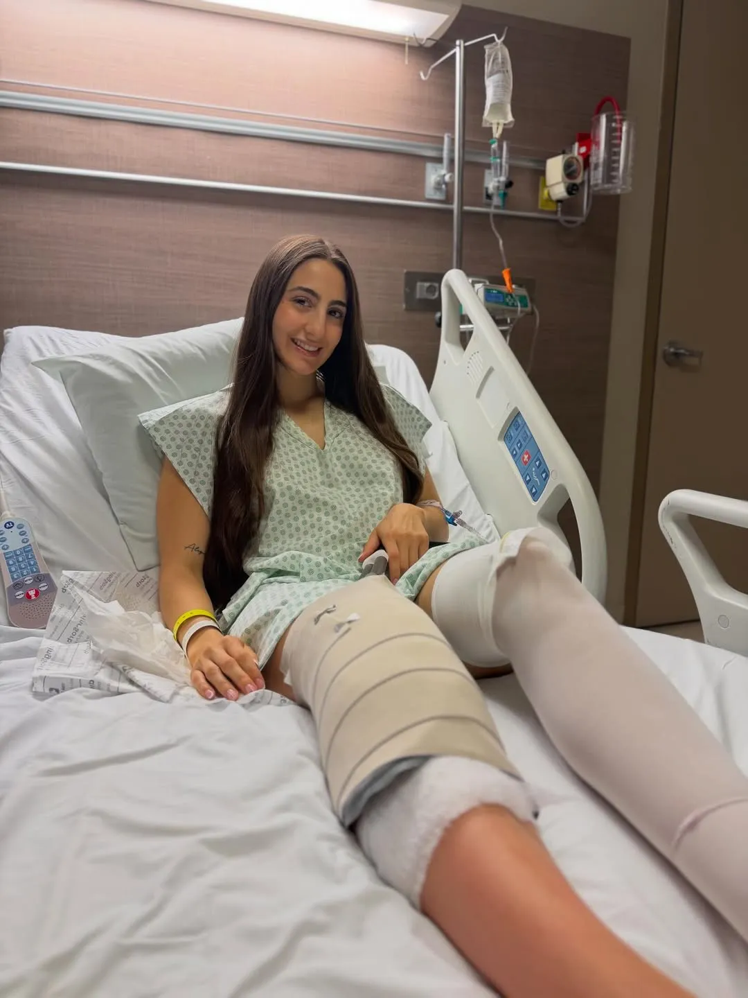 Valentina Toro fue operada tras sufrir rotura de ligamentos cruzados