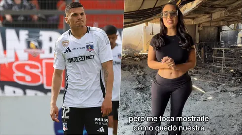 Lucas Cepeda no quedó indiferente a lo ocurrido con su ex pareja.