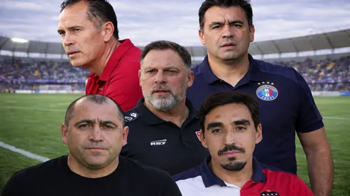 Cincos de los nuevos entrenadores que dirigirán en Primera el 2026
