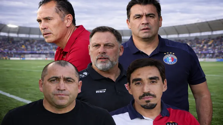 Cincos de los nuevos entrenadores que dirigirán en Primera el 2026
