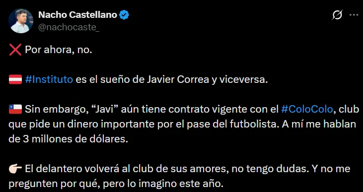 (Foto: X de Ignacio Castellano)