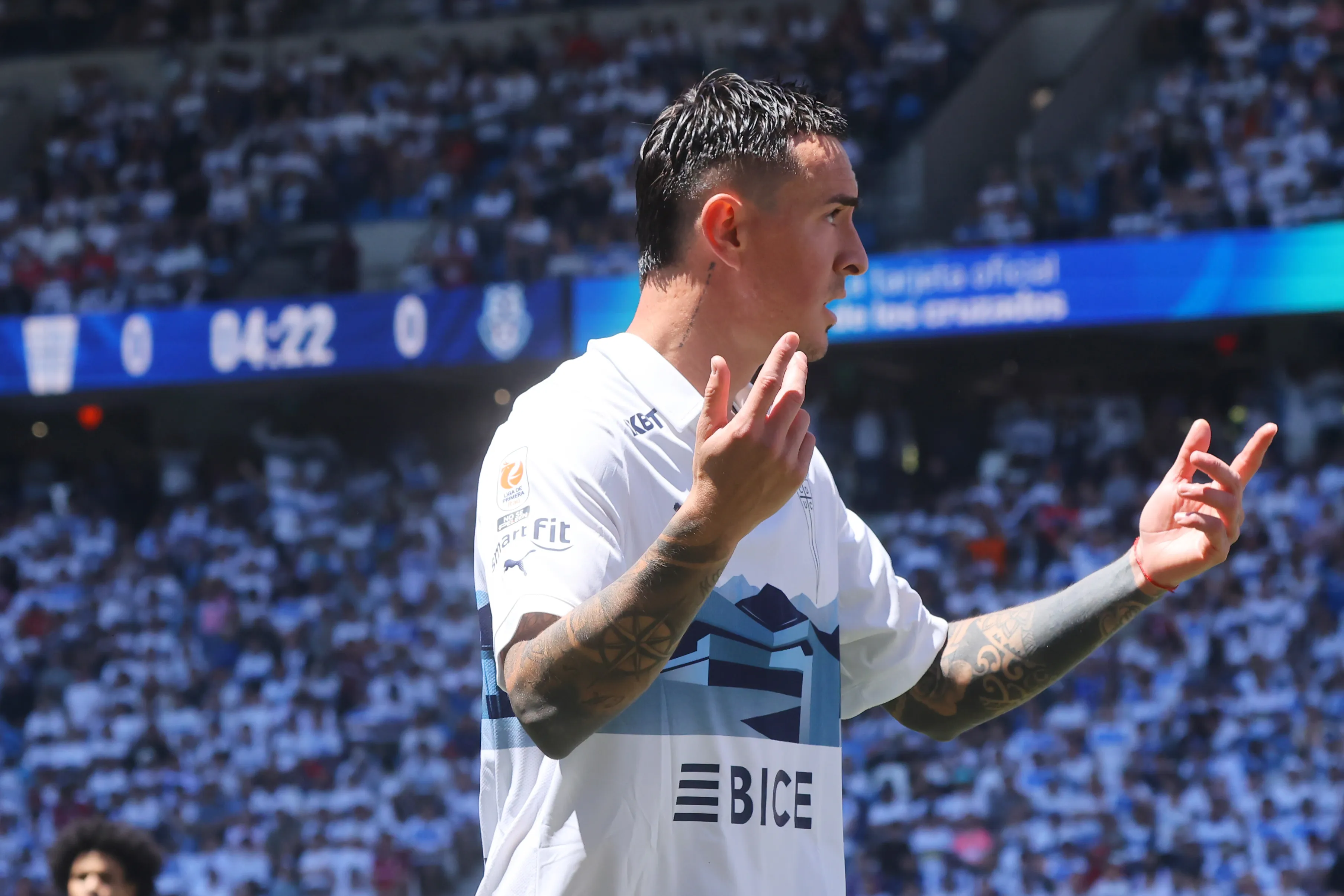 El jugador no seguiría con la UC para el 2026/Photosport