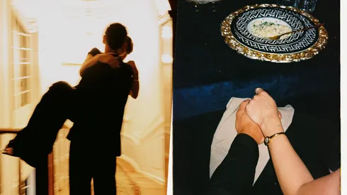 Polémicas imágenes del jugador chileno.