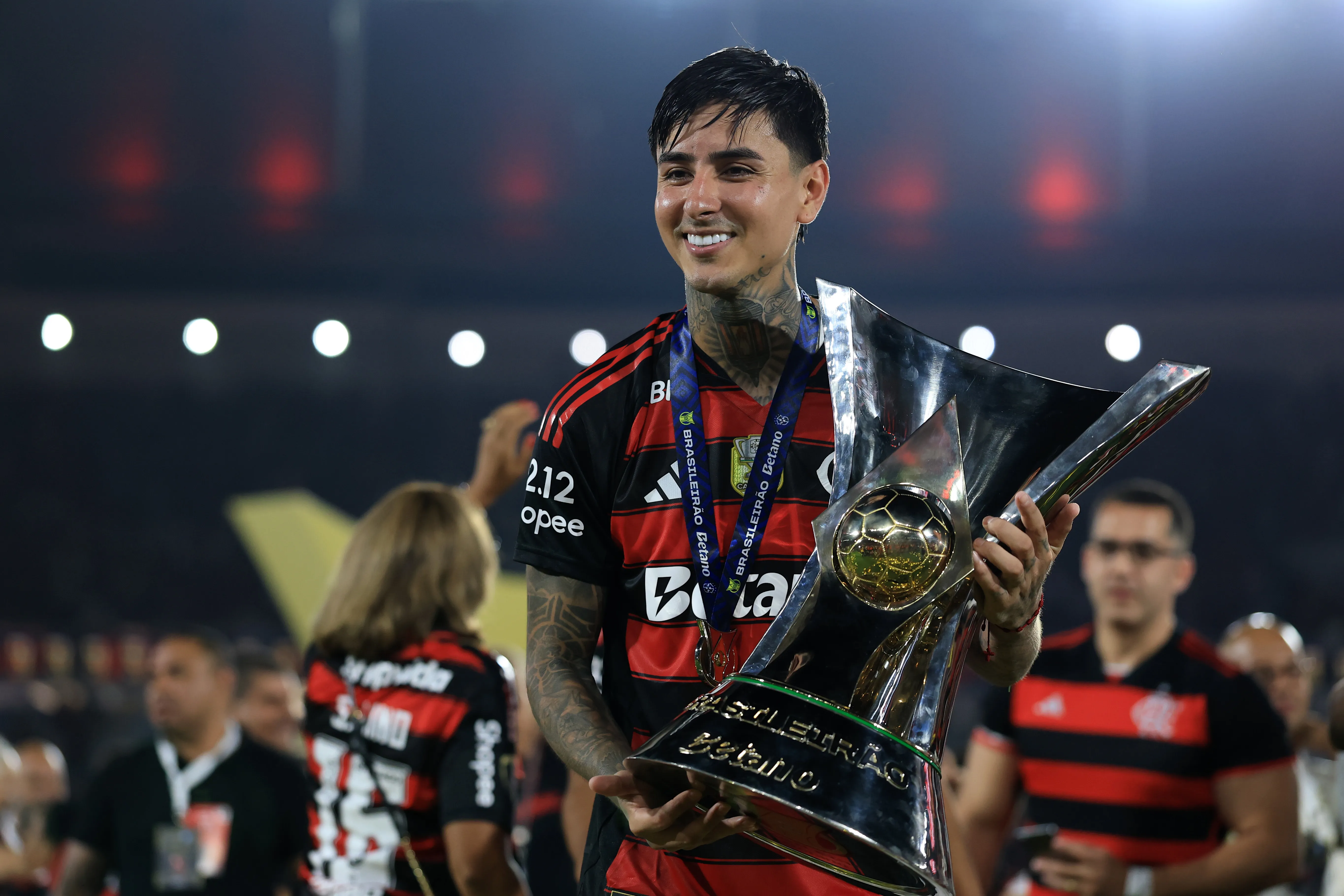 Erick Pulgar ganó Libertadores y el Brasileirao