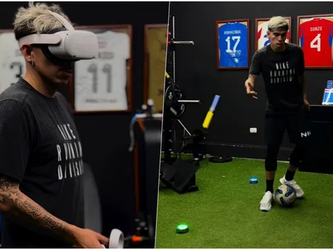 Palacios entrena con revolucionario método para romperla en Boca