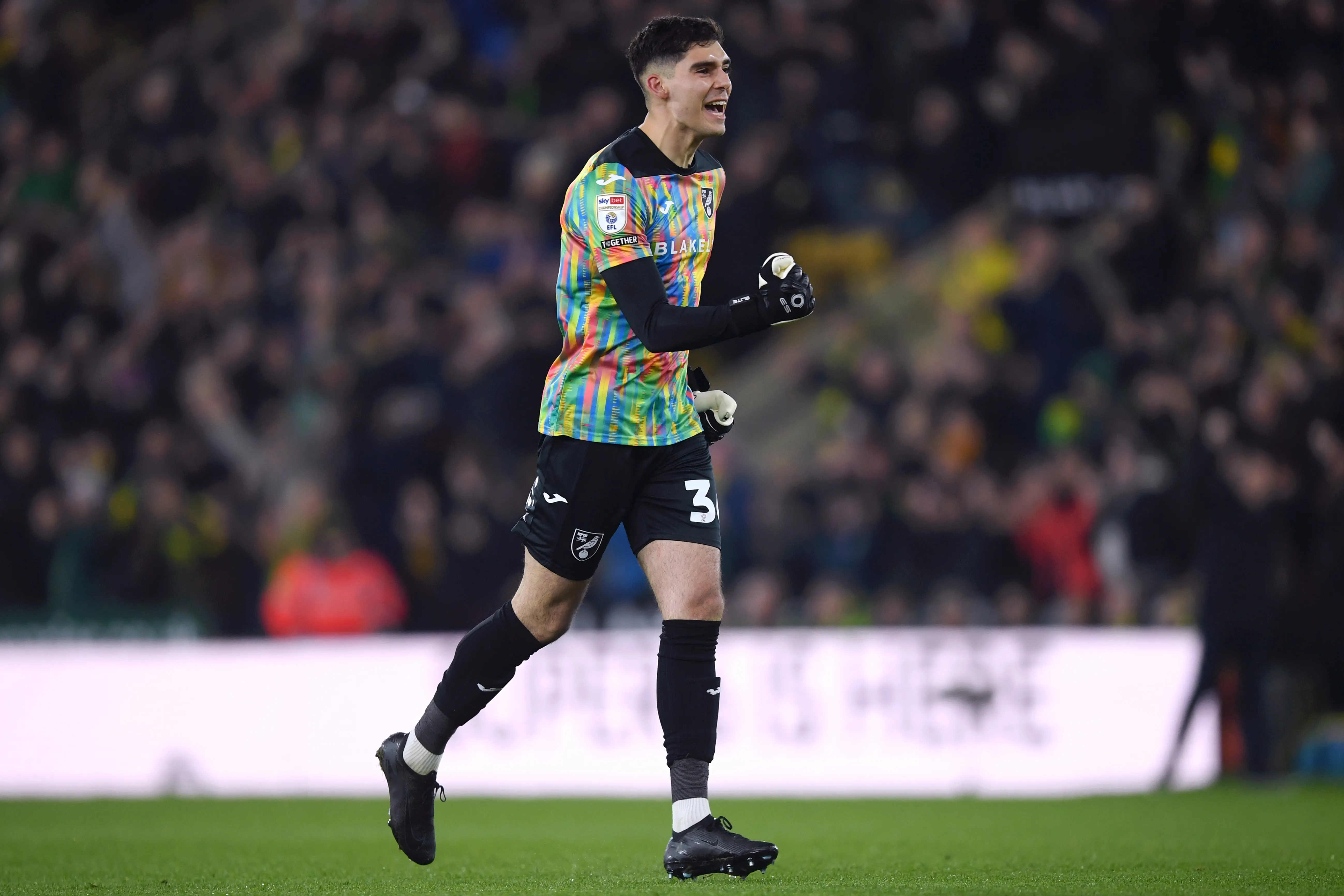 Tras el fin de su cesión, el jugador regresará al Norwich. (Photo by Harriet Lander/Getty Images)